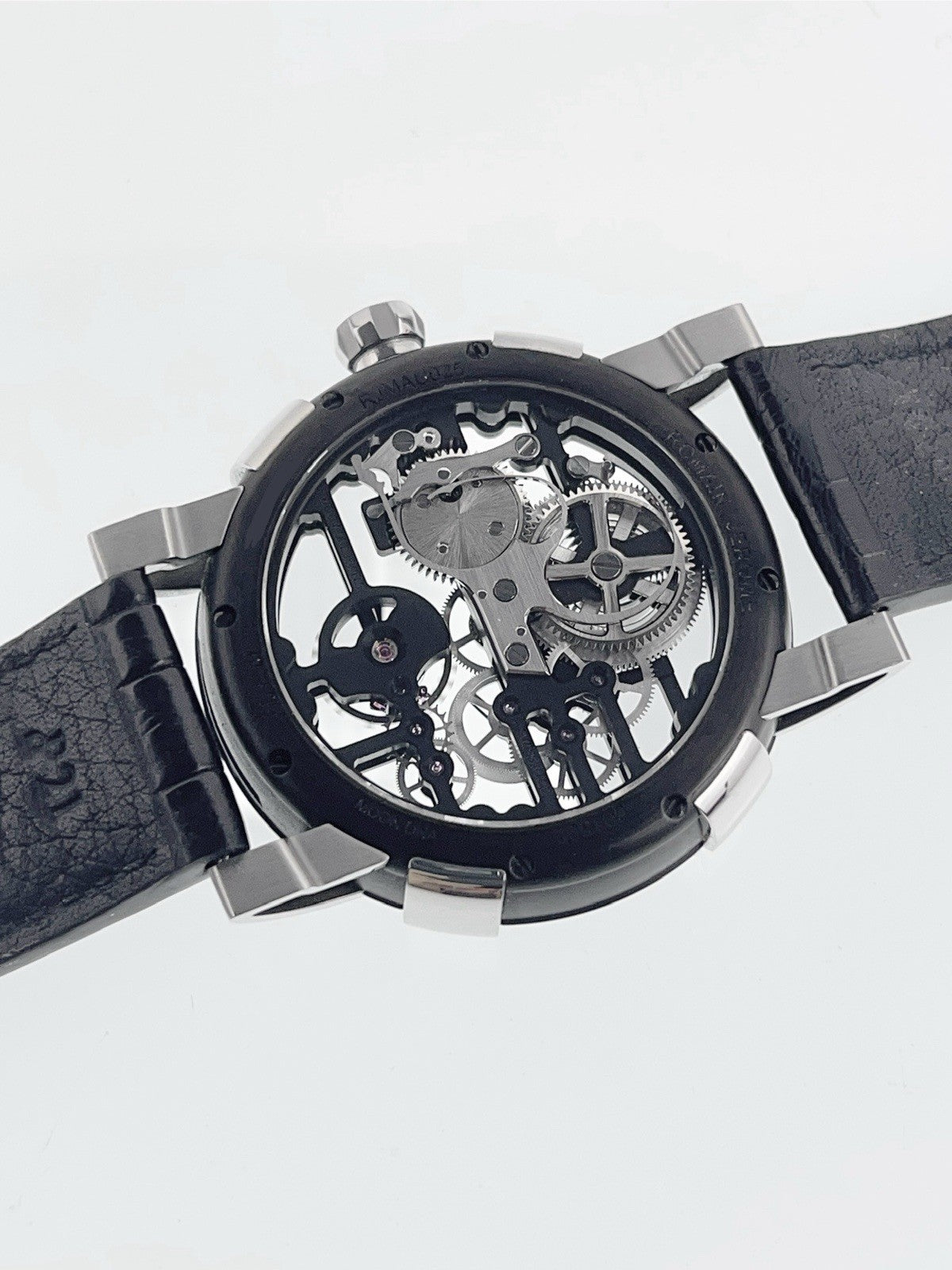 Romain Jerome Skylab Stainless Steel Skeleton Dial 43mm Men’s Watch RJMAU025