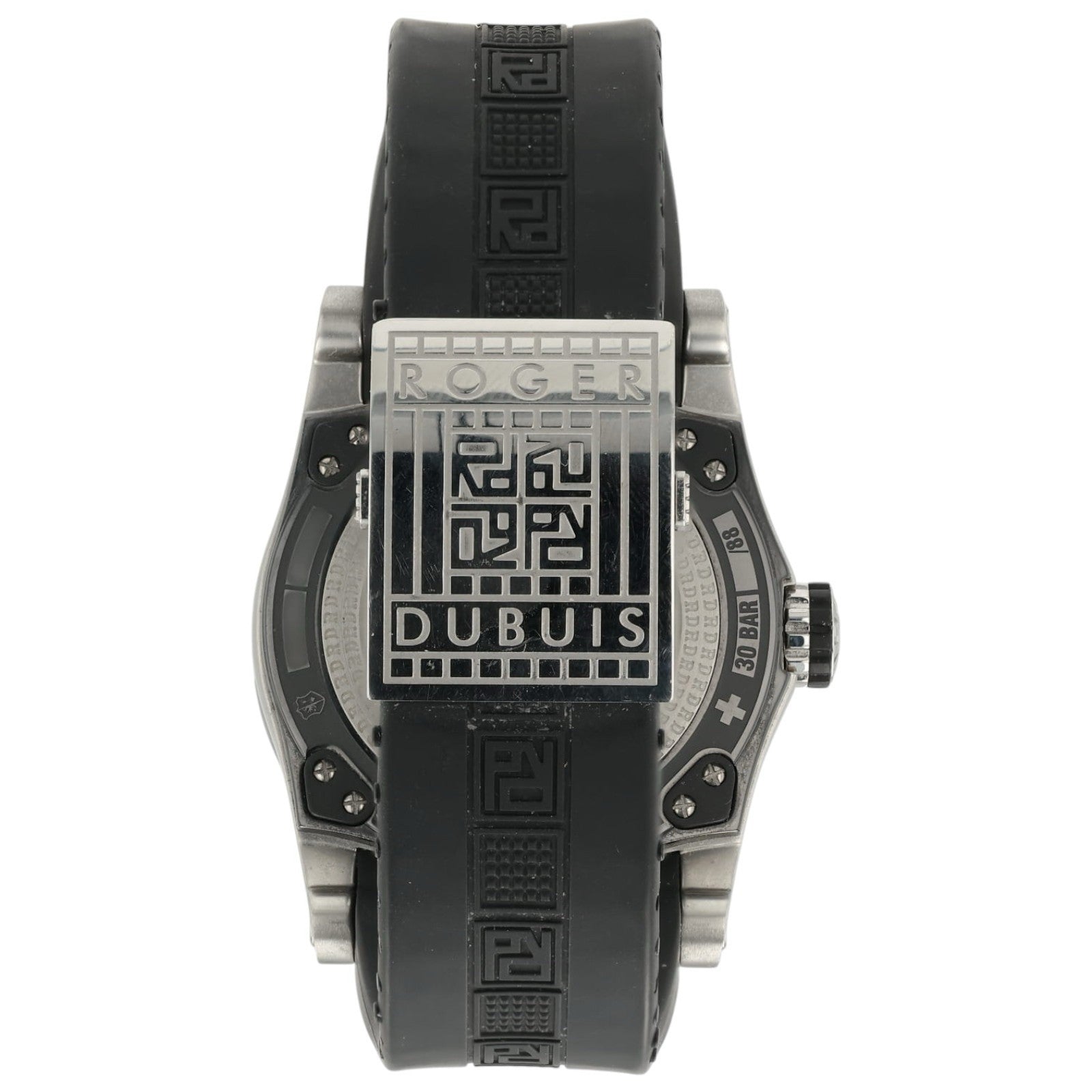 Roger Dubuis Cygnus Niger Completus Black Dial Steel 46mm Automatic Watch 85880