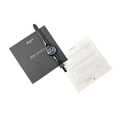 NEW 2025 Bovet Sportster Stainless Steel Blue Dial 44mm Automatic Mens SP0336