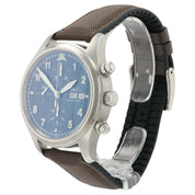 IWC Pilot Chrono Laureus Blue Dial Stainless Steel 42mm Automatic Men’s IW371712