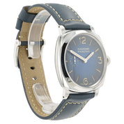 Panerai Radiomir Blue Dial Steel 42mm Manual Wind Small Second Mens PAM01144