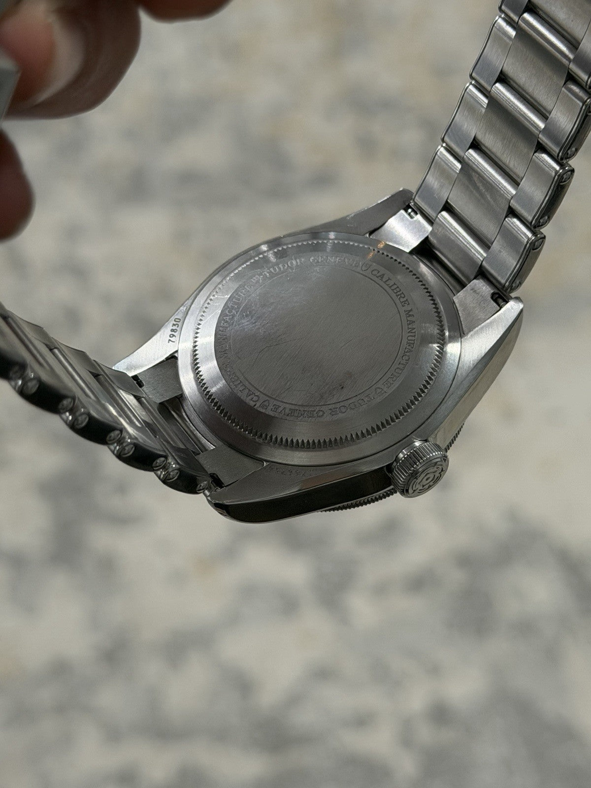 2018 Tudor Black Bay GMT Pepsi Black Dial Stainless Steel Men's Watch 79830RB