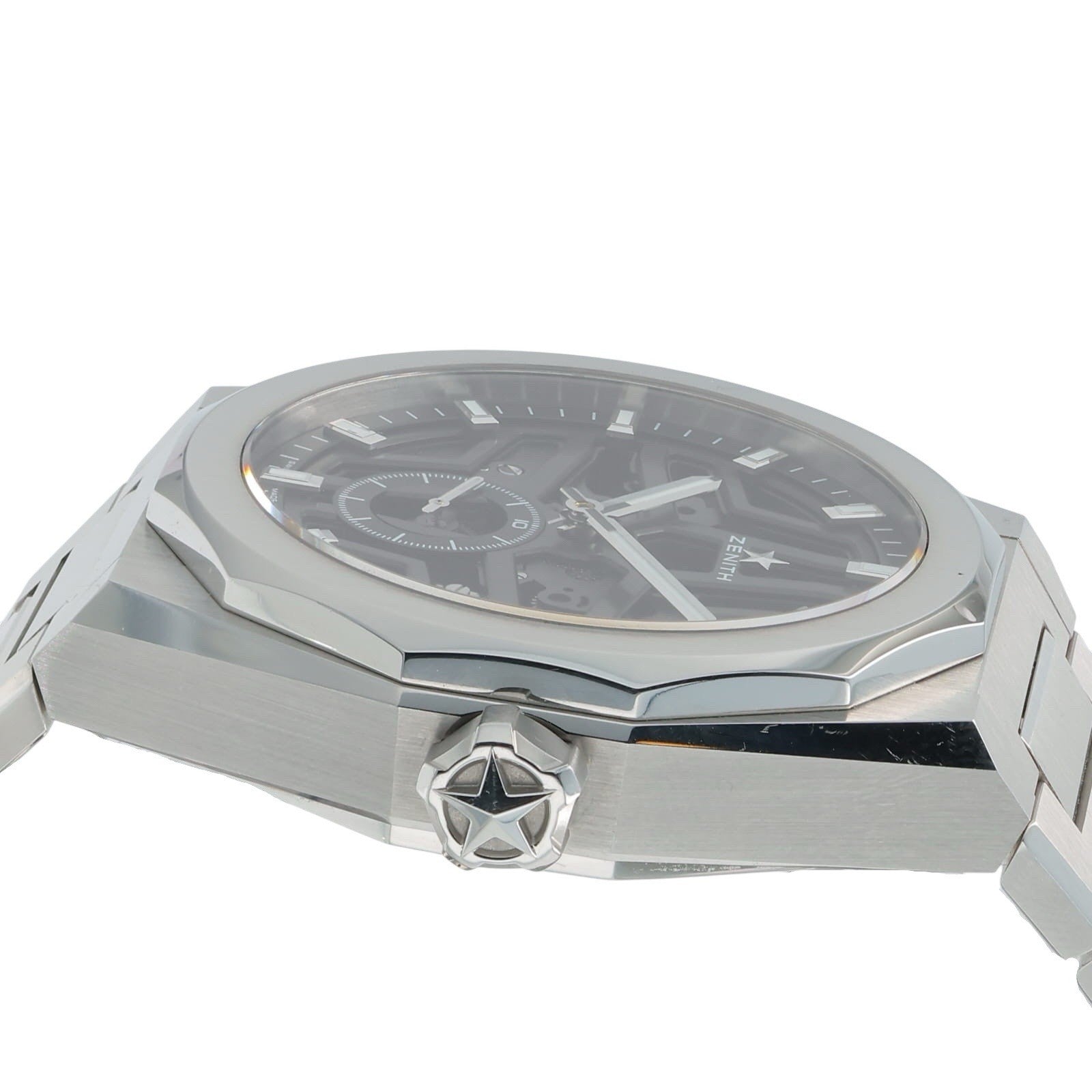 Zenith Defy Skyline Steel Skeleton Dial 41mm Automatic Men’s Watch 03.9300.3620