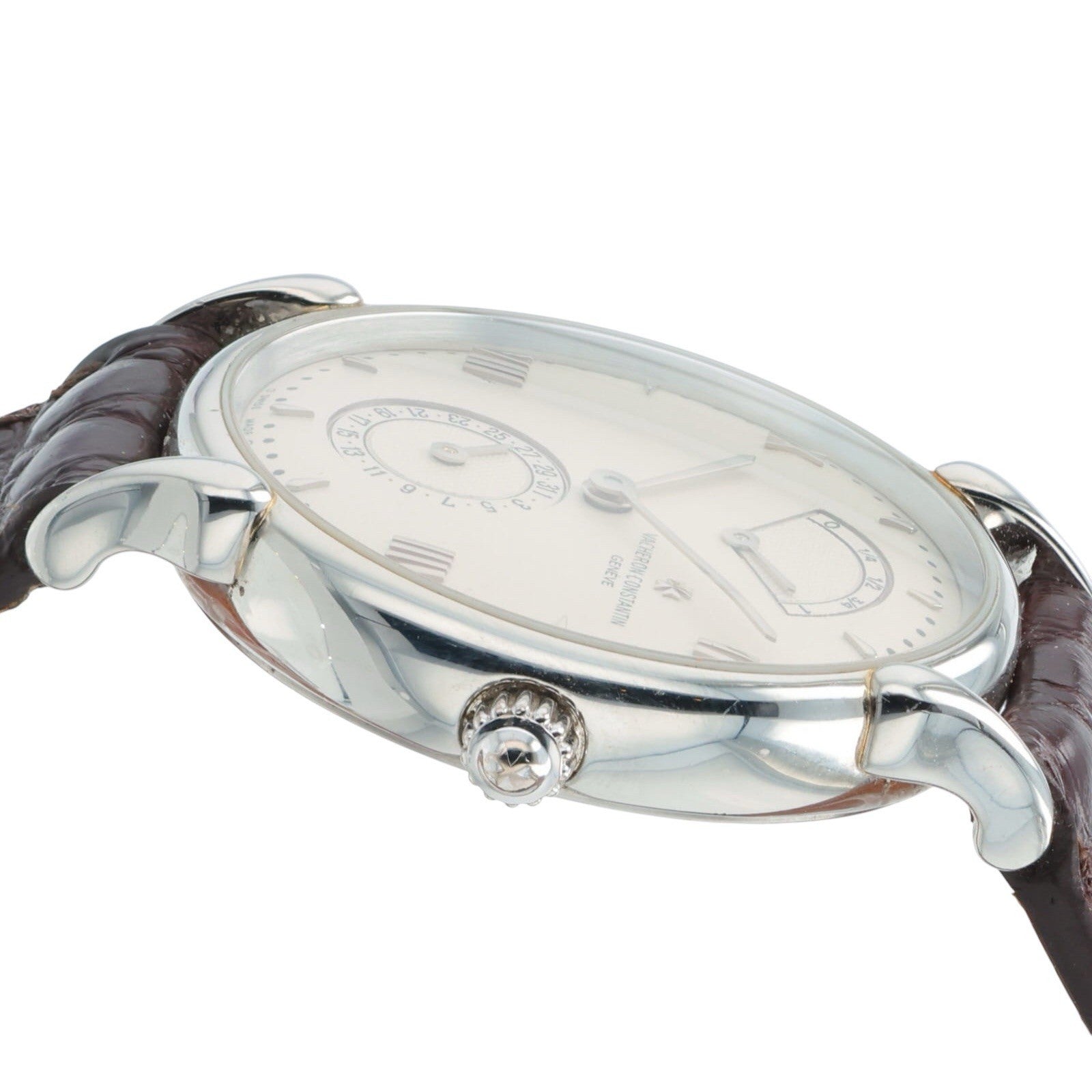 Vacheron Constantin 950 Platinum Silver Dial 31mm Automatic Mens Watch 48100/1