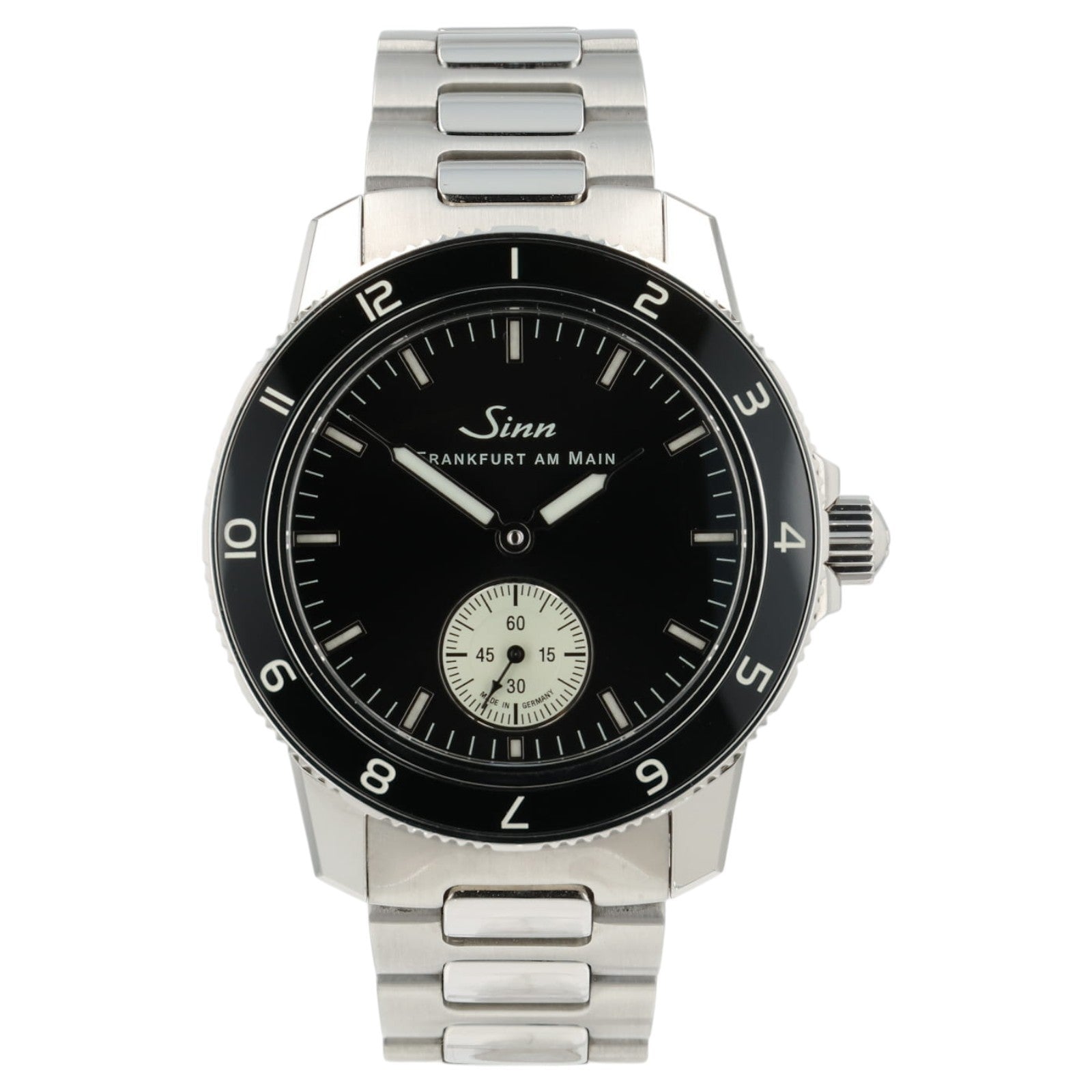 Sinn Pilot Black Dial Stainless Steel 41mm Automatic Mens Watch 104 Klassik 12