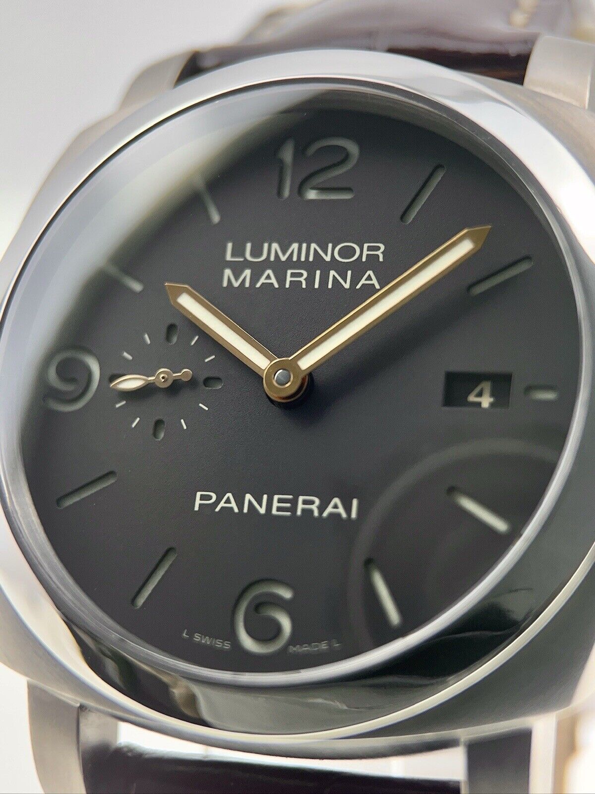 Panerai Marina 1950 3 Days Titanium 44mm Brown Automatic Men’s Watch PAM00351