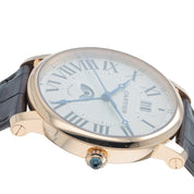 Cartier Rotonde de Cartier 18k Rose Gold Silver Dial 42mm Automatic W1556220