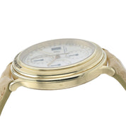 Audemars Piguet Huitieme 18k Yellow Gold White Dial Mens 40mm Watch 25644BA