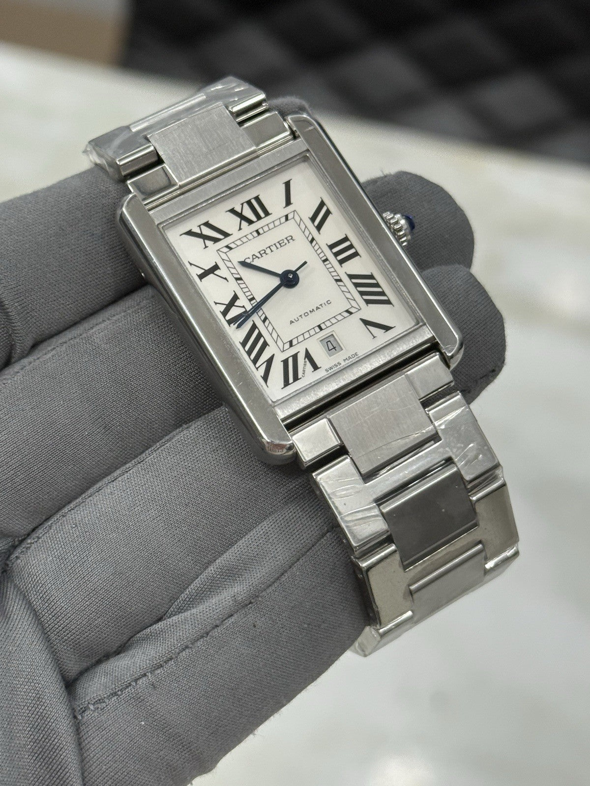 Cartier Tank Solo XL 3515 Stainless Steel W5200028