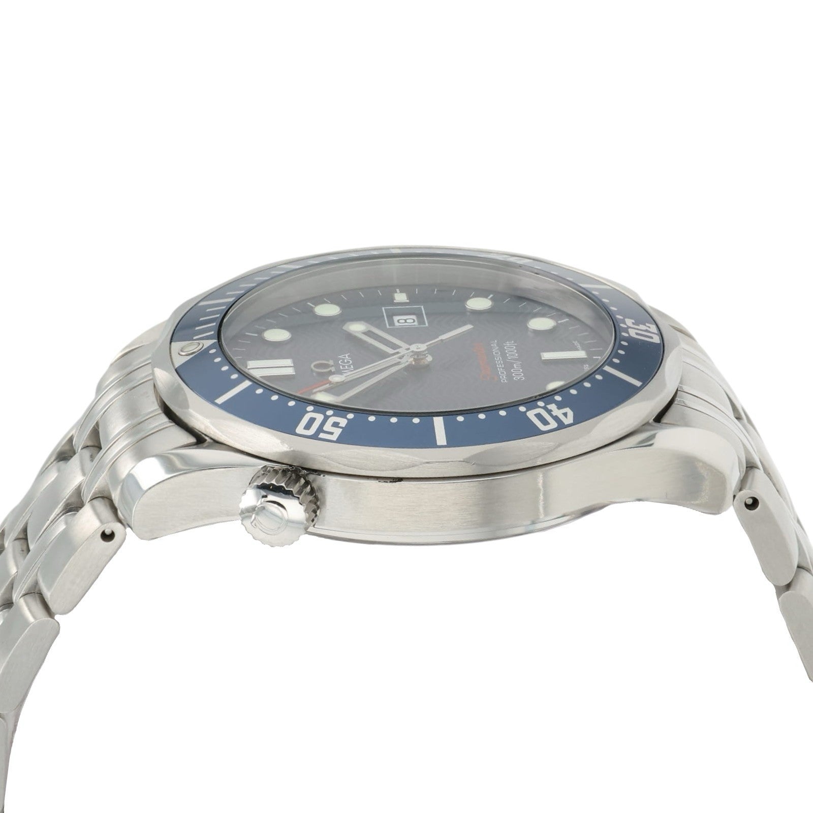 Omega Seamaster Blue Dial Stainless Steel 41mm Quartz Men’s Watch 2221.80.00