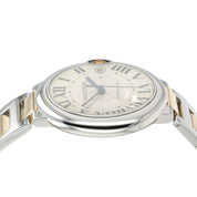 Cartier Ballon Blue Silver Dial 18k Yellow Gold & Steel 42mm Automatic W69009Z3