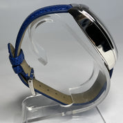 Dubey & Schaldenbrand Sonnerie Blue Dial Automatic GMT Date Swiss Watch - READ