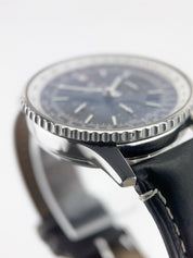 Breitling Navitimer Stainless Steel Blue Dial 43mm Automatic Men’s Watch AB0121