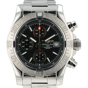 Breitling Avenger II Black Dial Stainless Steel 43mm Automatic Mens Watch A13381