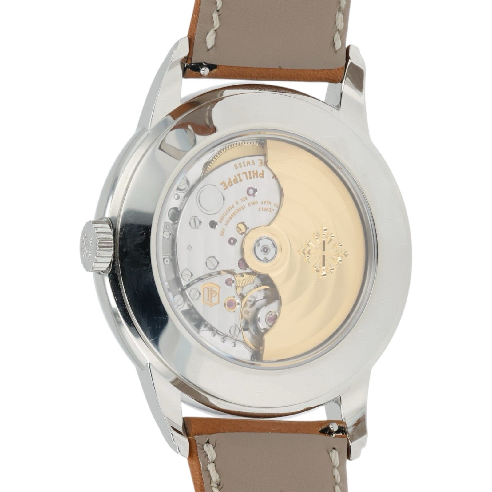 Patek Philippe Calatrava Silver Dial Stainless Steel 40mm Auto Watch 5212A-001