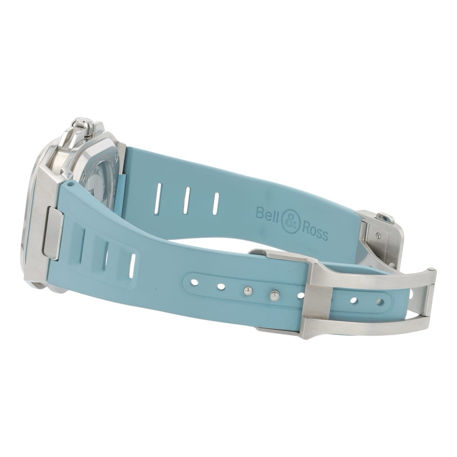 Bell & Ross BR-X5 Stainless Steel Ice Blue Dial 41mm Automatic Mens Watch BR-X5