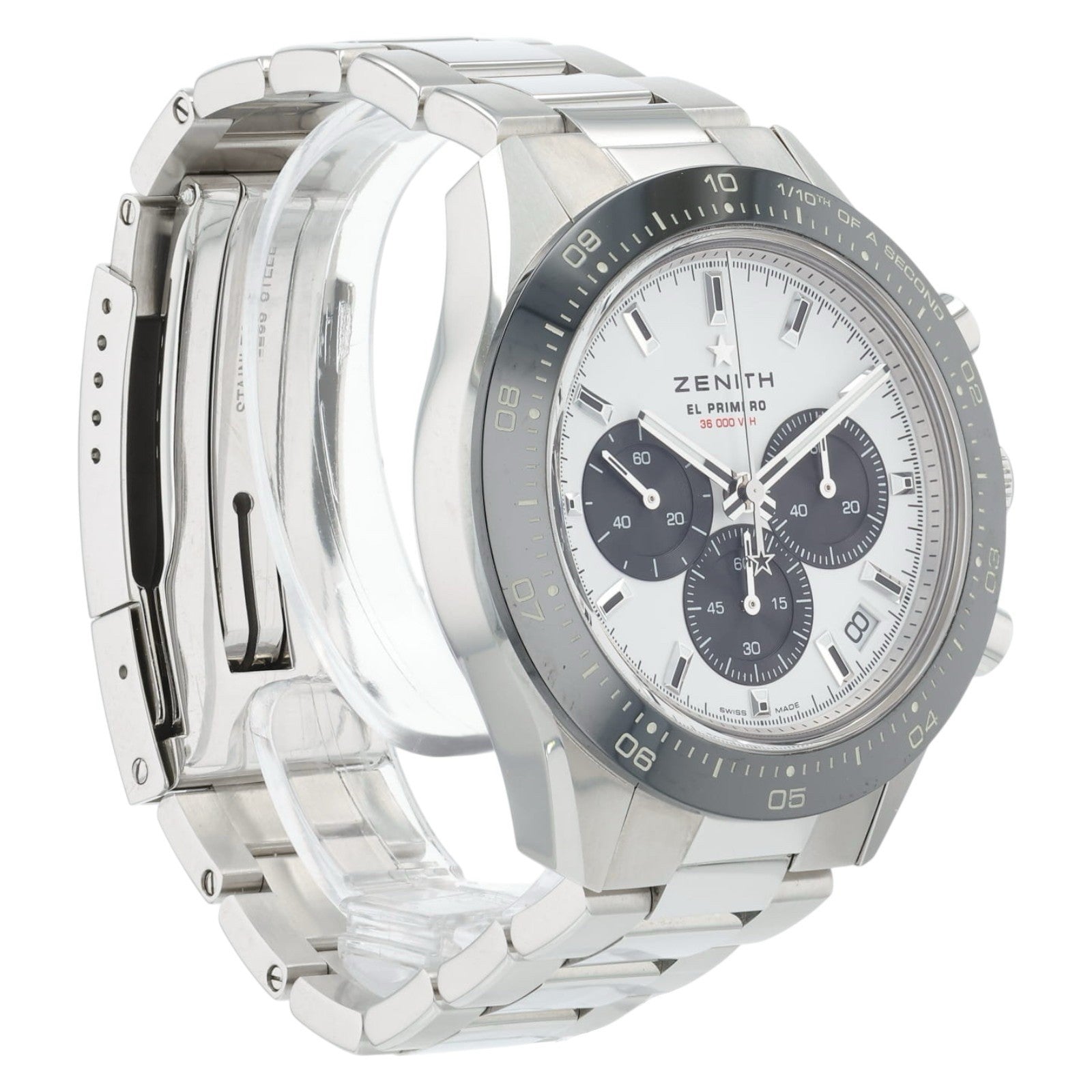 Zenith Chronomaster Steel White Dial 41mm Automatic Mens 03.3102.3600/02.M3100