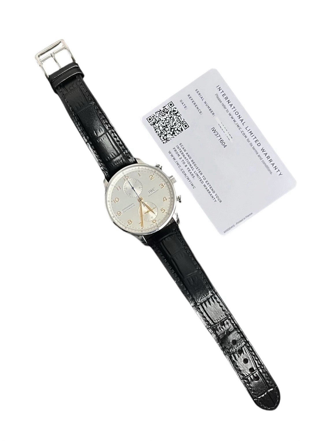 IWC Portugiesser Silver Dial Stainless Steel 41mm Automatic Mens Watch IW371604