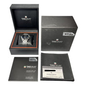 Tag Heuer Carrera Chronograph Stainless Steel Watch CAR2110 With B&P 2011