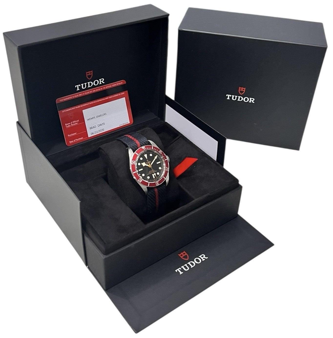 Tudor Black Bay Stainless Steel Black Dial 41mm Automatic Men's Watch 79230R