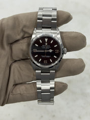 Rolex Explorer Stainless Steel Black Dial 36mm Automatic Mens Watch 114270
