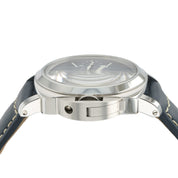 Panerai Luminor Blue Dial Stainless Steel 44mm Manual Wind Mens Watch PAM1085