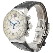 Ulysse Nardin Maxi Marine Ivory Dial Stainless Steel 41mm Automatic Mens 353-66