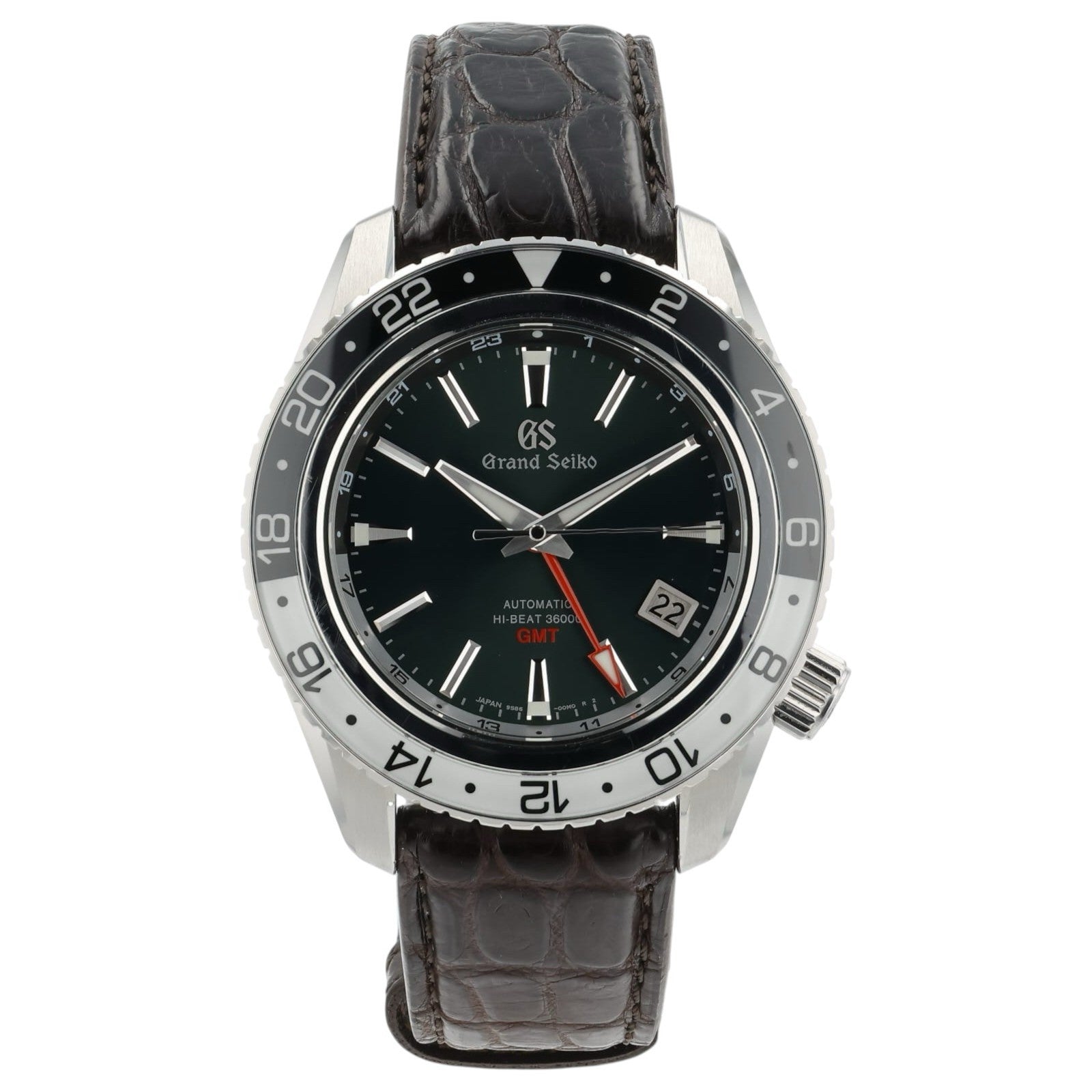 Grand Seiko Sport Green Dial Stainless Steel 44mm Automatic Mens Watch SBGJ239