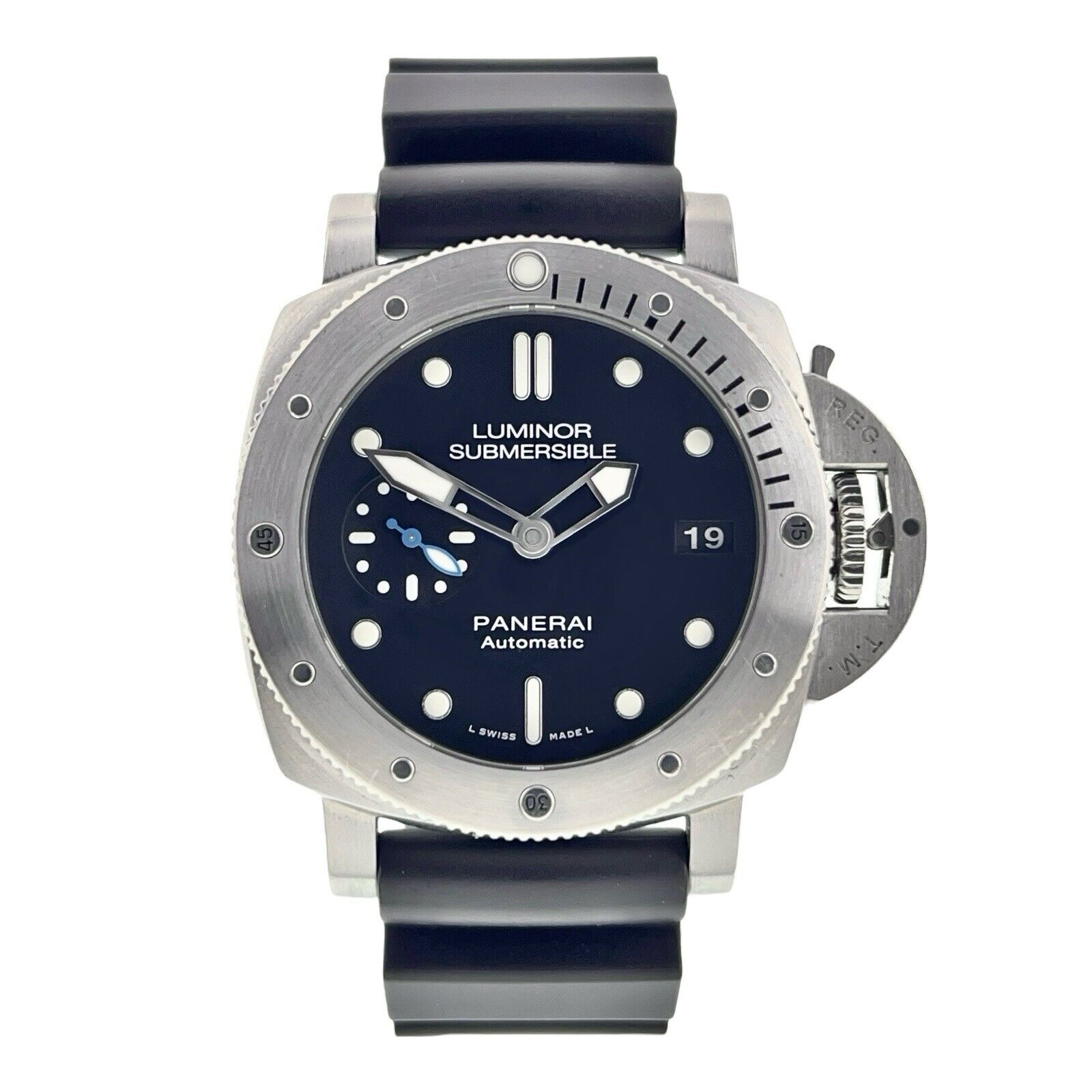 Panerai Luminor Submersible Steel Black Dial 42mm Automatic Men’s Watch PAM00682