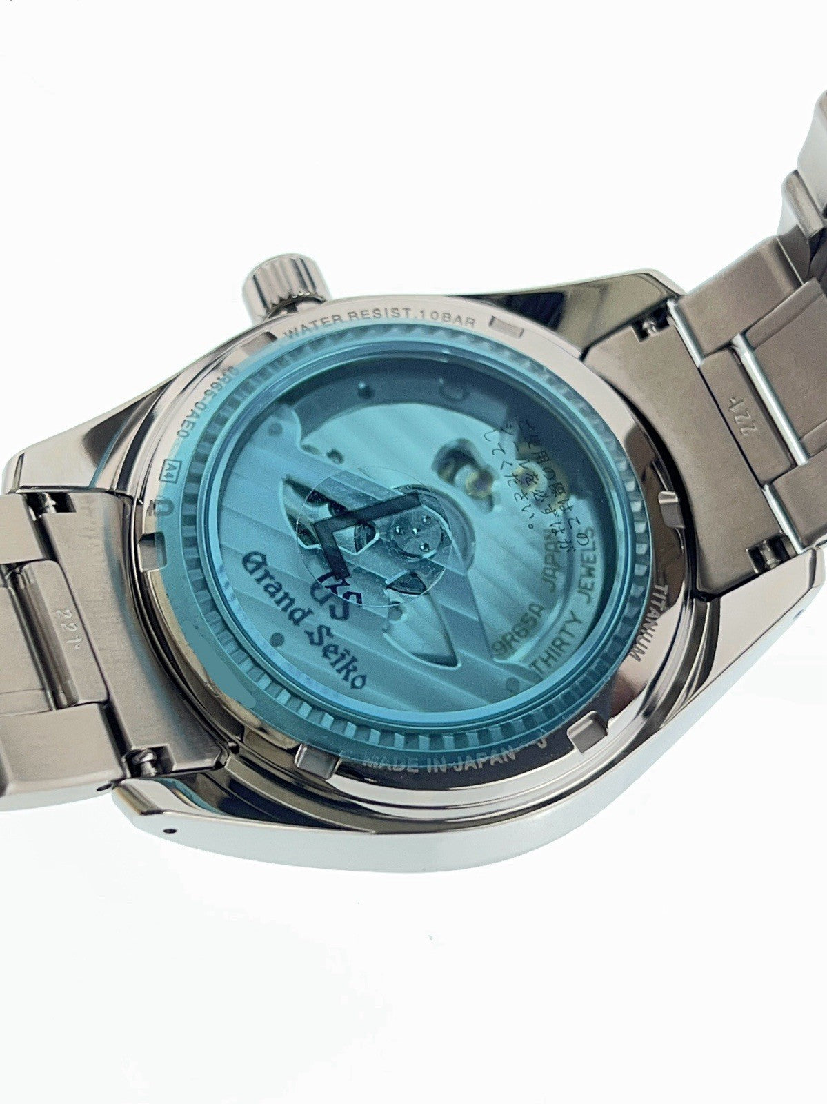 NEW 2025 Grand Seiko Heritage Titanium White Dial 41mm Automatic Mens SBGA211