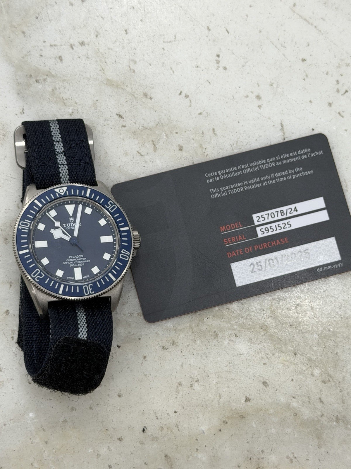 2025 Tudor Pelagos FXD 42mm Automatic Mens Watch 25707B - Box/Papers