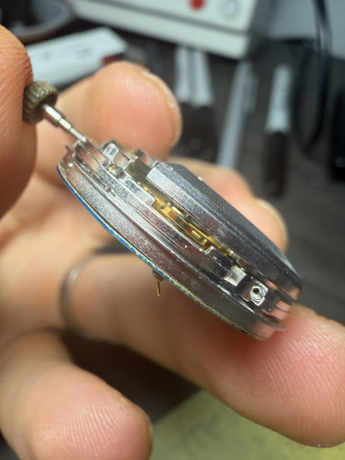Rolex President Single Quick Set 3055  Movement  - WORKING