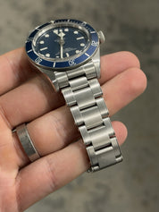 Tudor Black Bay 79030B Stainless Steel Mens Automatic Watch W/ Service Card