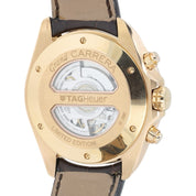 Tag Heuer Grand Carrera Brown Dial 18k Rose Gold 43mm Automatic Men’s CAV514C