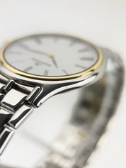 Jaeger-LeCoultre Heraion Gold & Steel White Dial 34mm Quartz Men’s 112.5.09