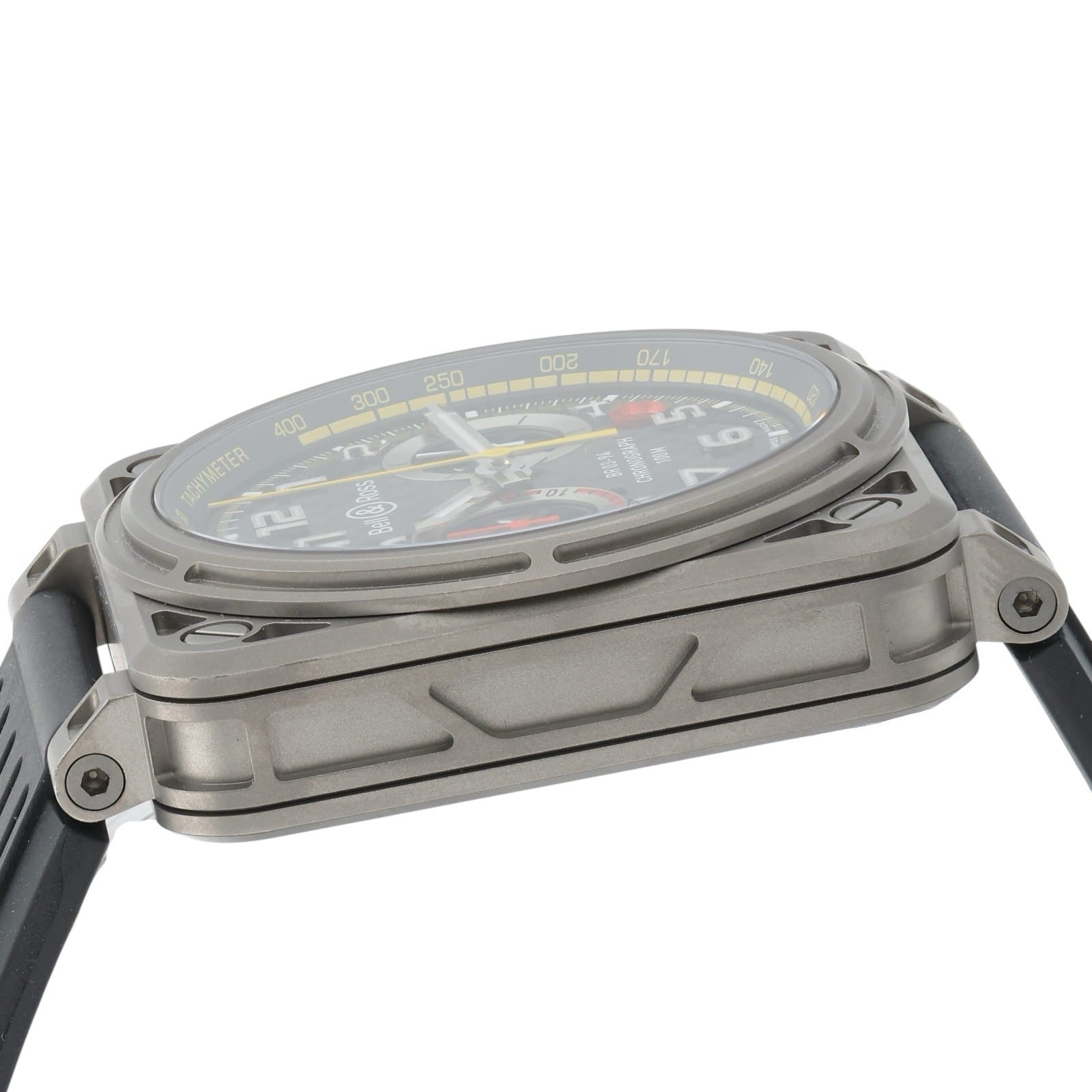 Bell & Ross BR 03-94 Titanium Black Dial 42mm Automatic Mens Watch BR03-94-RS18