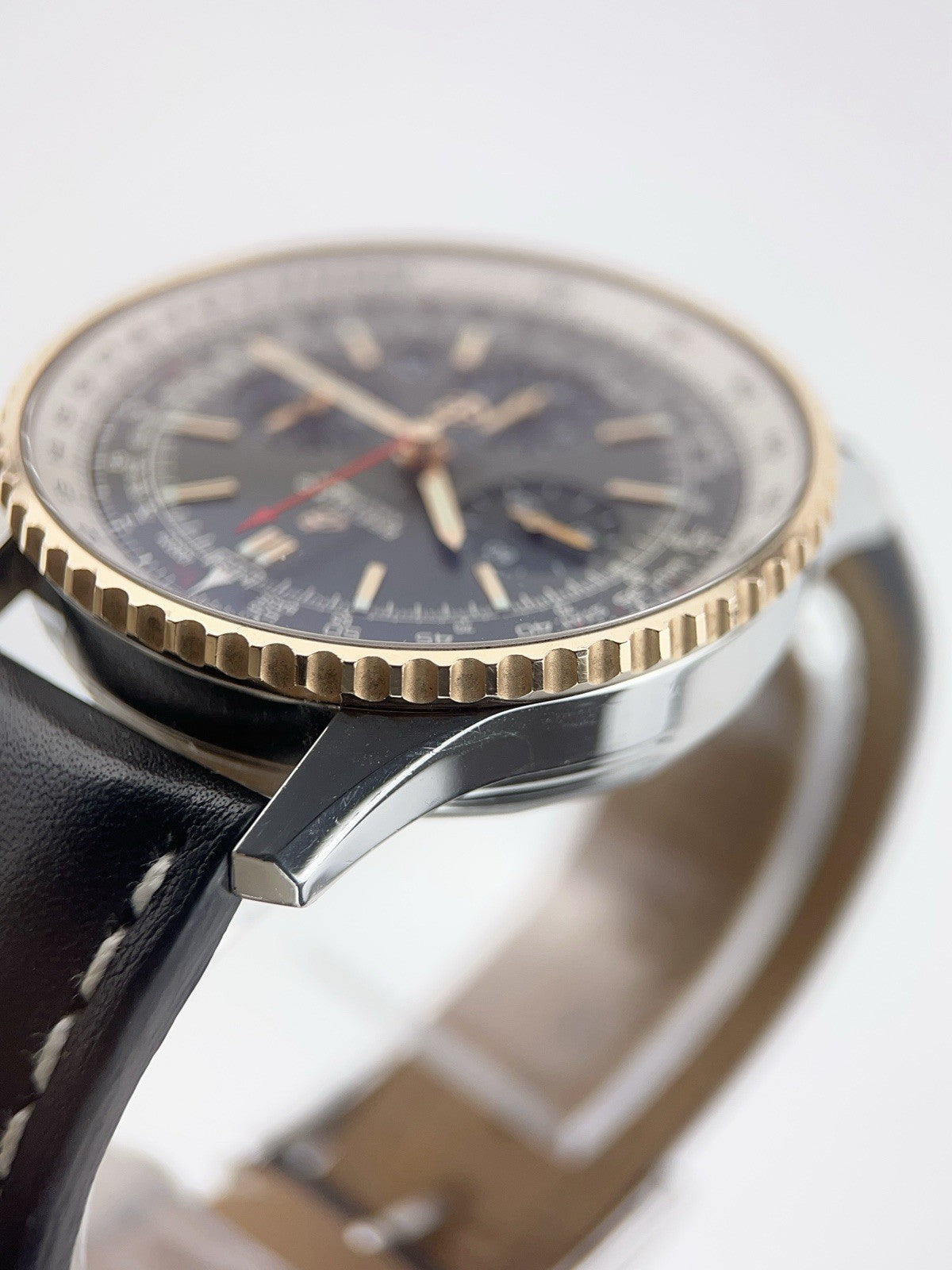 Breitling Navitimer Gold & Steel Gray Dial 43mm Automatic Men's Watch UB121