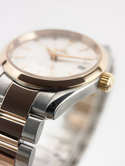 Omega Seamaster Aqua Terra Gold & Steel White Dial 39mm Auto Men's 2303.30.00