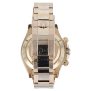 Rolex Daytona 18k Rose Gold Chocolate Dial 40mm Automatic Mens Watch 116505