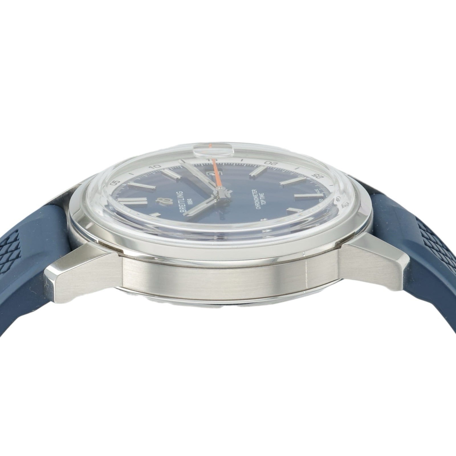 Breitling Top Time Blue Dial Stainless Steel 38mm Automatic Men’s Watch AB3113