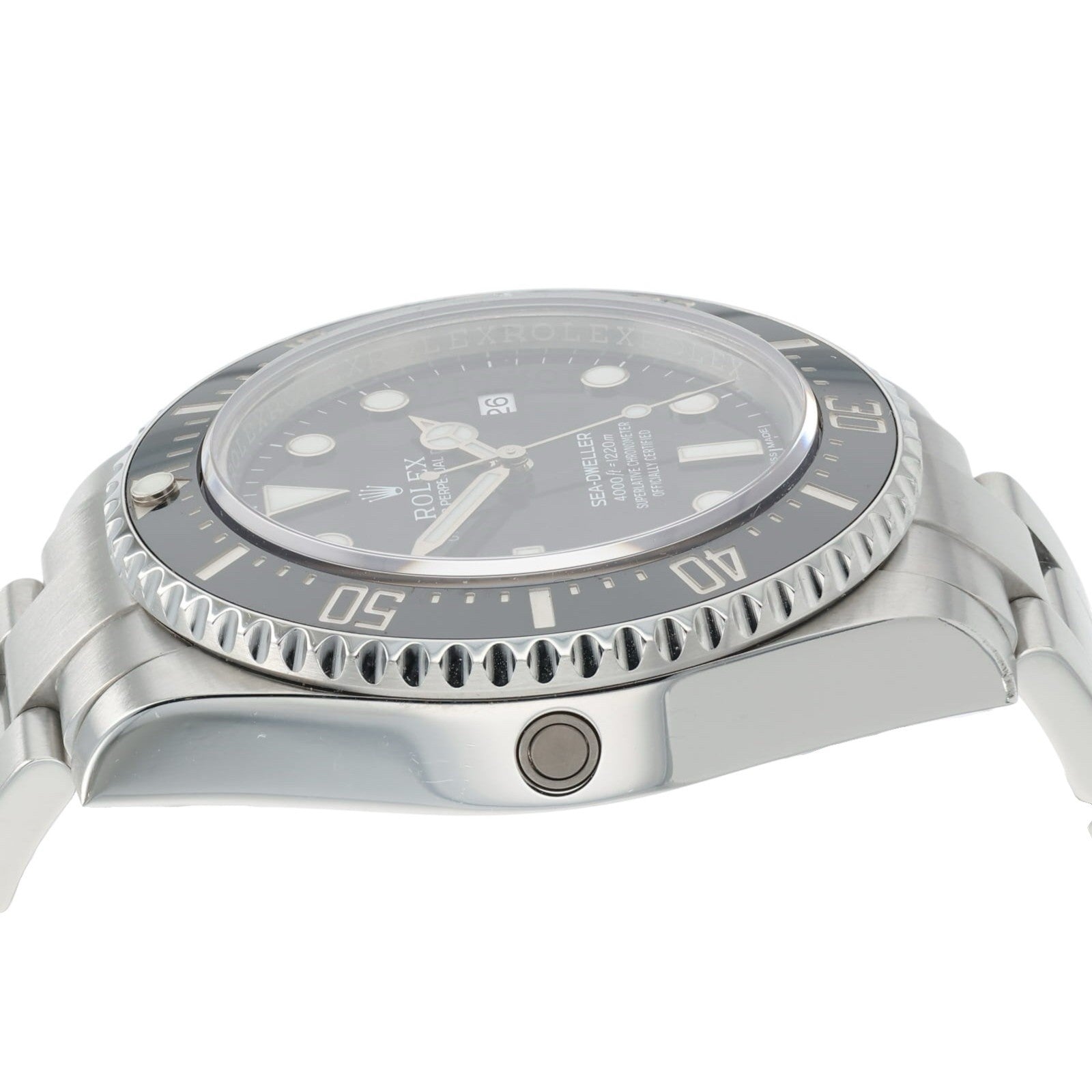 Rolex Sea-Dweller Black Dial Stainless Steel 40mm Automatic Men’s Watch 116600