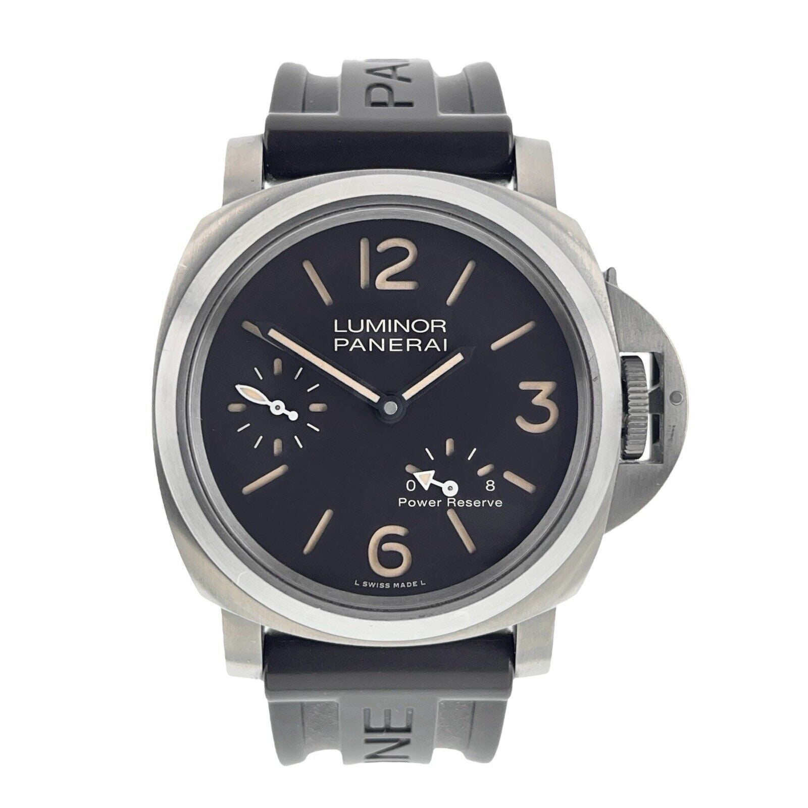 Panerai Luminor Titanium Brown Dial 44mm Manual Wind Men’s Watch PAM00797