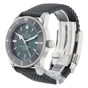 Breitling SuperOcean Green Dial Stainless Steel 42mm Automatic Mens Watch AB2010