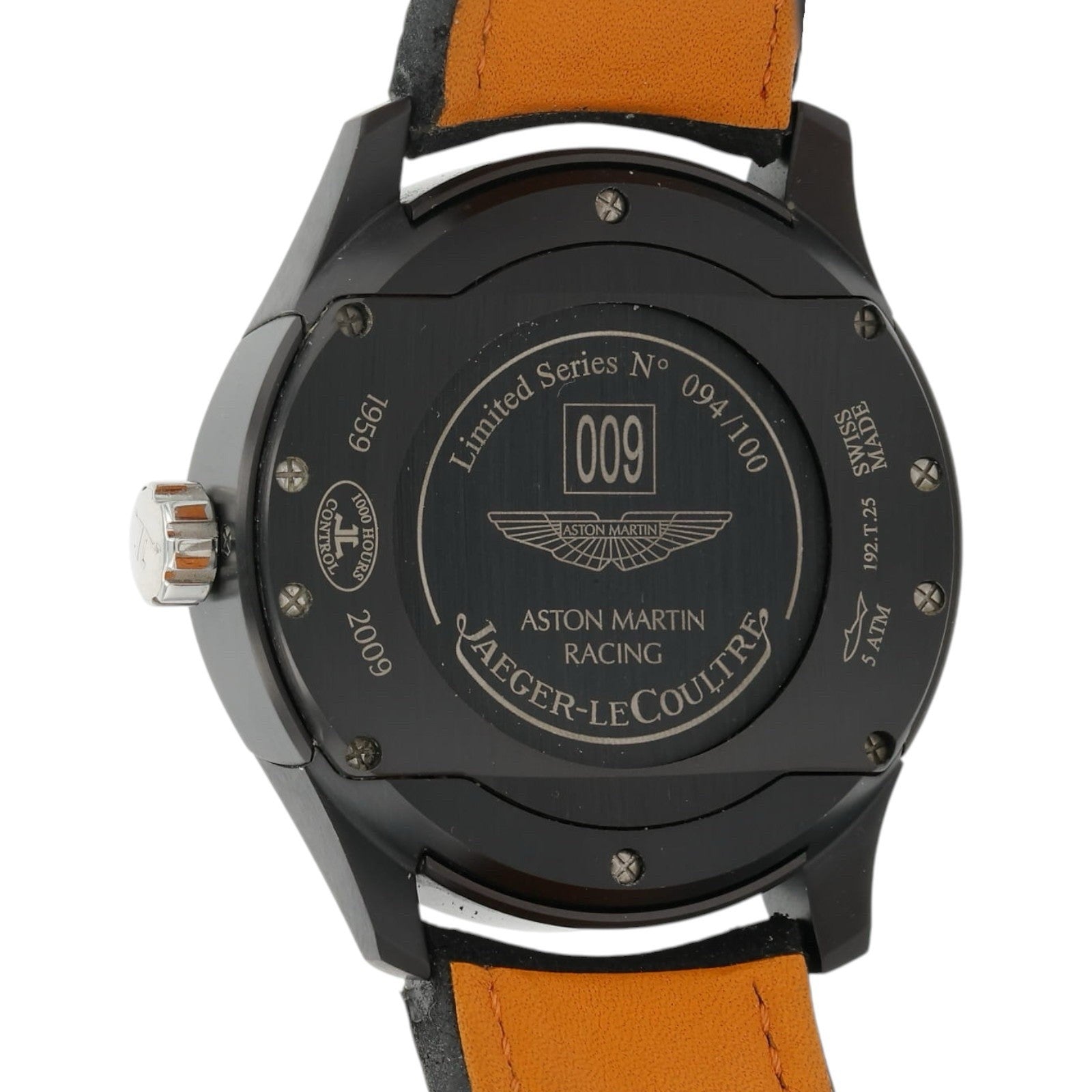 JLC Amvox Black Dial Titanium 44mm Automatic Movement Men’s Watch Q192T400