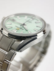 Grand Seiko Stainless Steel Green Dial 40mm Automatic Men's Watch SLGH021
