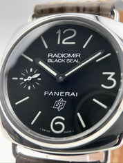 Panerai Radiomir Black Seal Steel 45mm Manual Wind Men’s Watch PAM00380