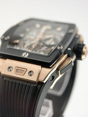 Hublot Spirit Of Big Bang 18k Rose Gold Skeleton Dial 42mm Auto 642.OM.0180.RX