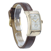 Gruen Curvex Gold Filled Silver Dial 20mm Wind Up Unisex Watch Side Lord Extreme