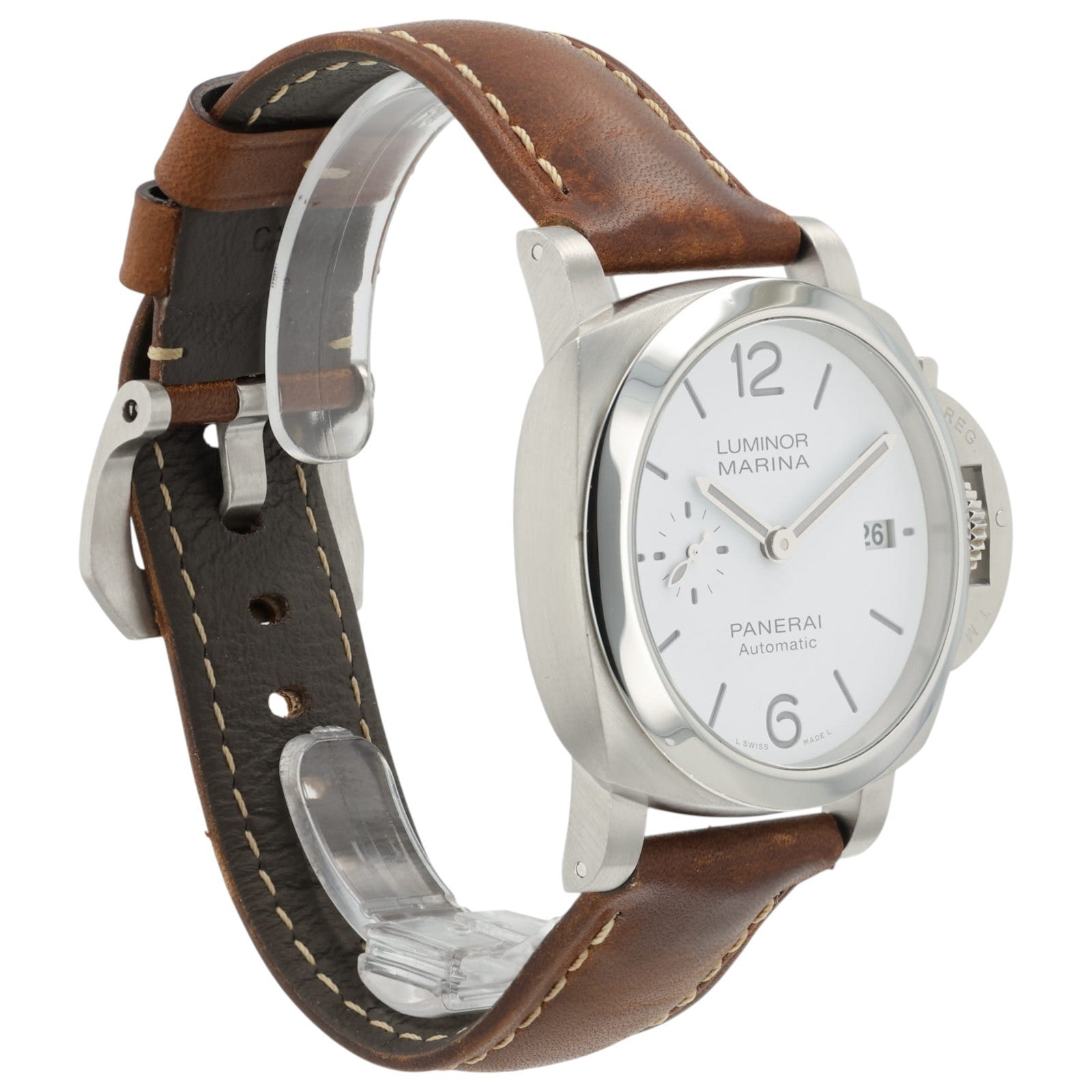 Panerai Luminor Marina White Dial Stainless Steel 40mm Automatic Mens PAM0127