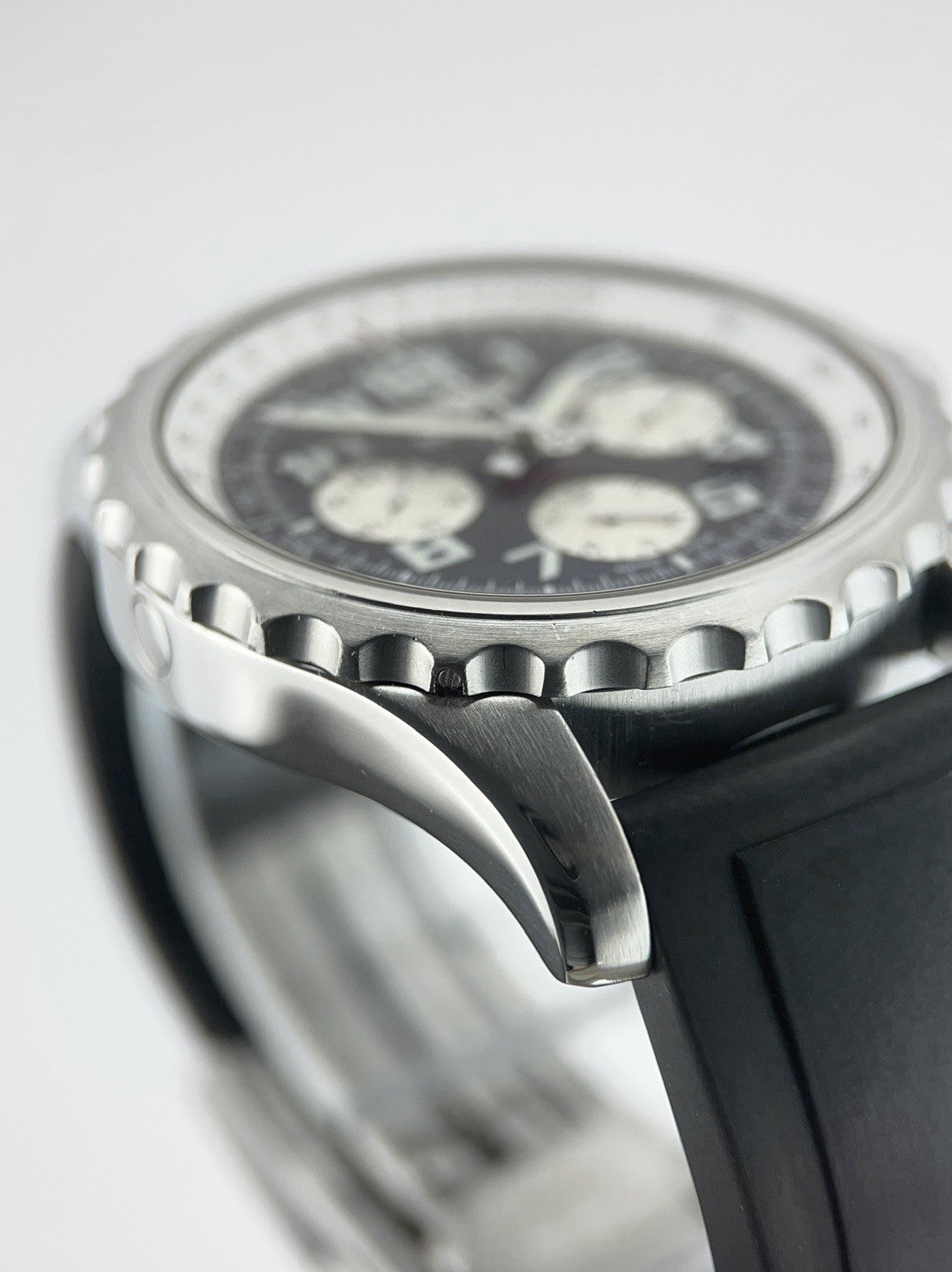 Breitling Chronospace Stainless Steel Black Dial 46mm Automatic Mens A23360
